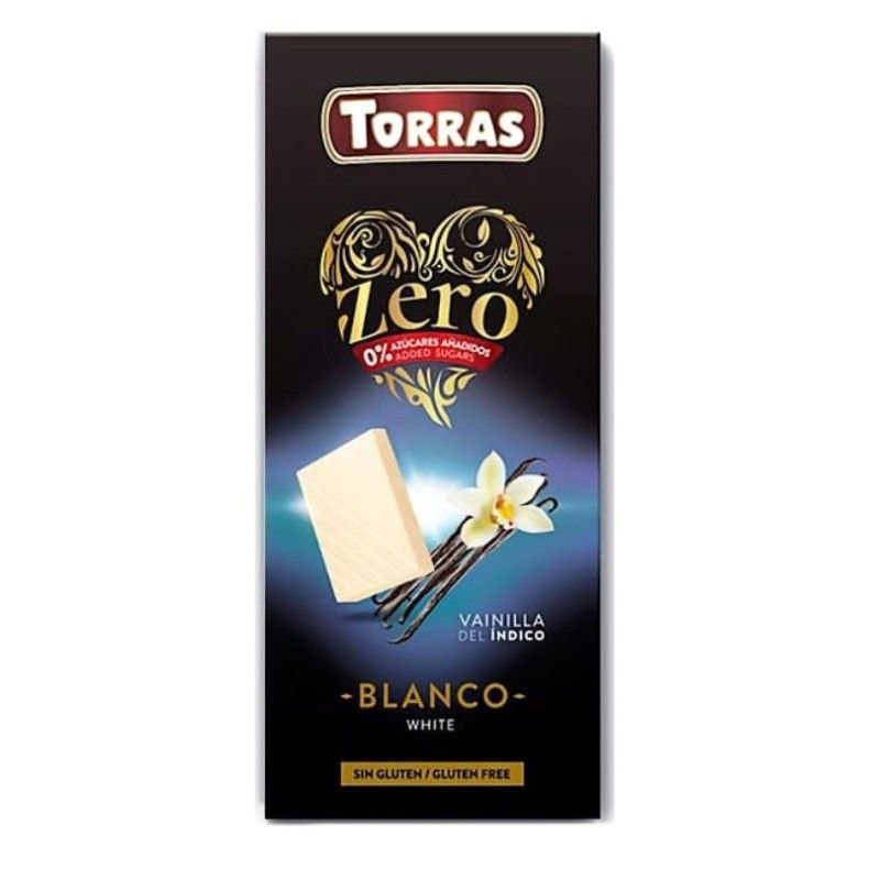 Шоколад Zero білий 61 Torras без цукру 100г